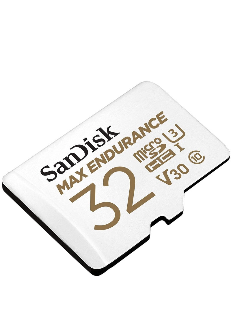sandisk Max Endurance Video Monitoring for Dashcams & Home Monitoring microSDHC Memory Card 15,000 Hours Endurance SDSQQVR-032G-GN6IA - Image 2