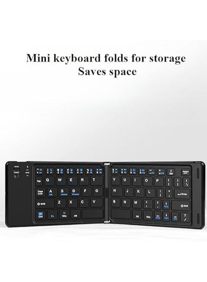 Mobile Office Set for Huawei Mate XT Ultimate (2024),with Bluetooth Portable Foldable Removable Mini Keyboard  Leather Case  Capacitance Pen and Pen Slo - Image 2