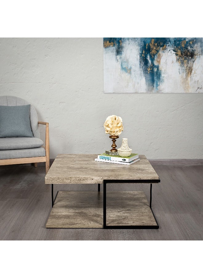 Homez - Coffee Table Dia 80x38 Cm - Image 1