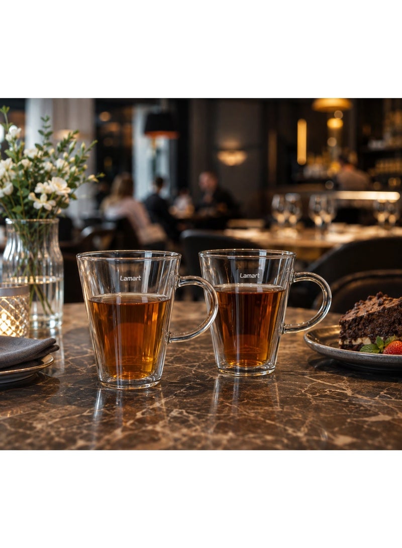 Lamart 2 Piece Tea Cup 220 ml - Image 5