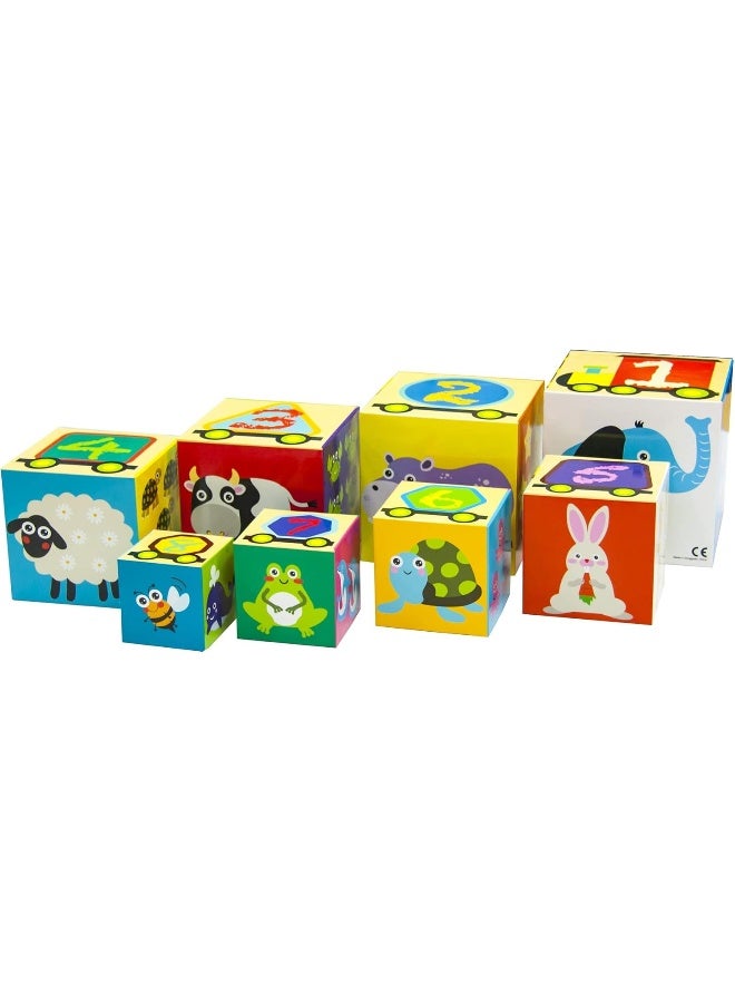 Little Hero Little Hero Nesting Cubes - 8pcs set  - Image 2