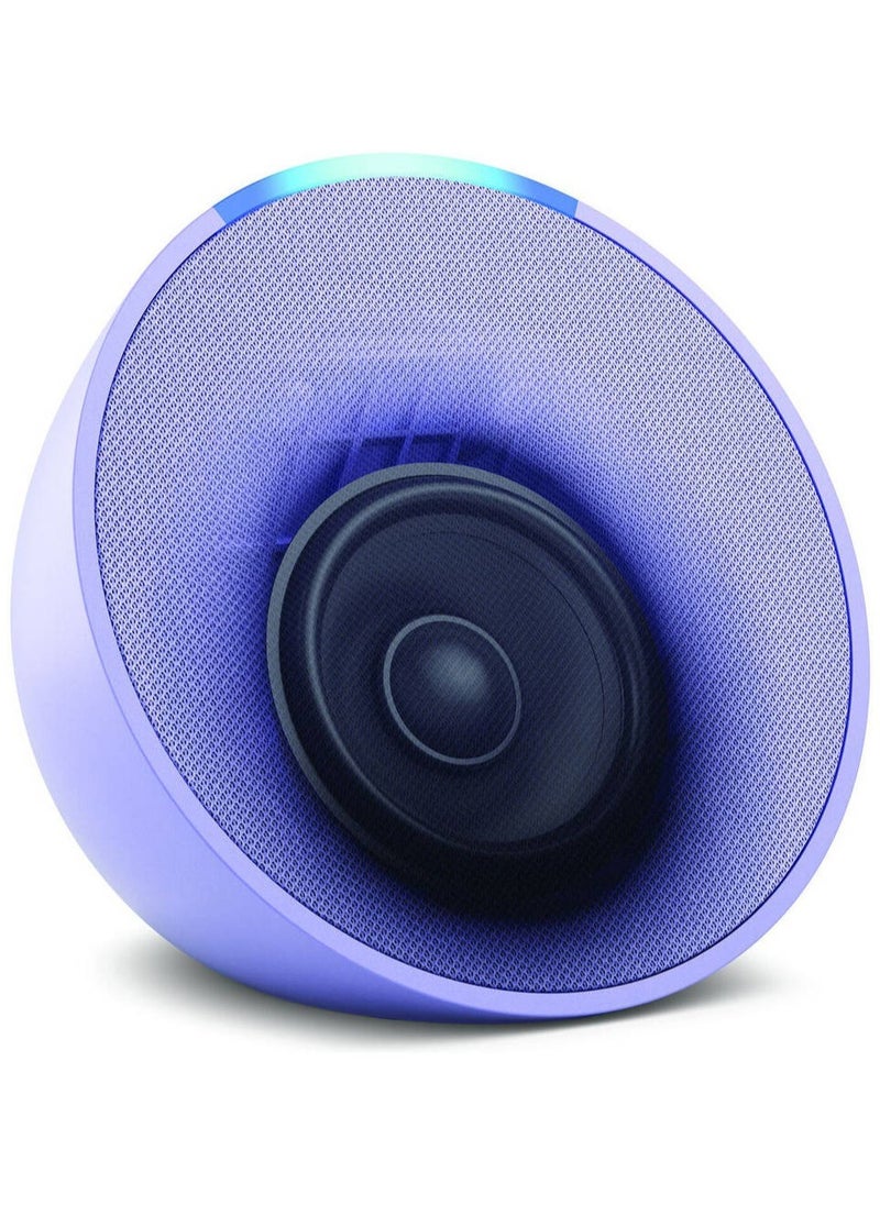 Generic - Pop Full sound compact Wi-Fi & Bluetooth smart speaker with Alexa  Use your voice to control smart home devices, play music or the Quran, and more (speaks English & Khaleeji)  Lavender - Image 1