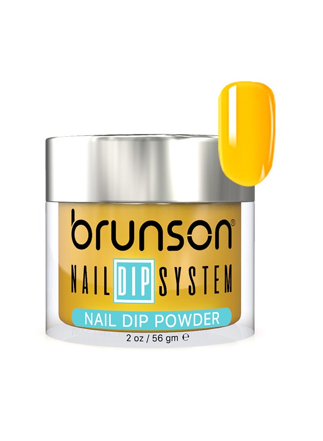 Nail Dip Powder Dip And Buff System Color 56gm, French Nail Art Starter Manicure Salon DIY At Home Odor Free And Long Lasting No Needed Nail Lamp Curing BDK087