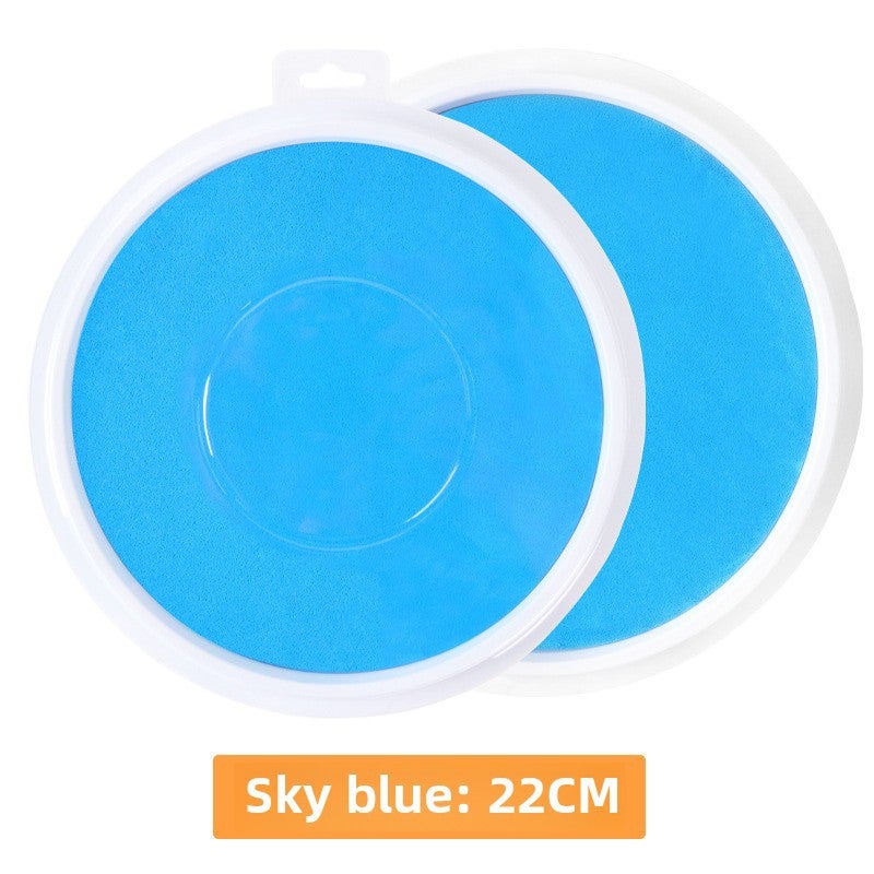 Generic Kids DIY Finger Painting Ink Pads Large Sky Blue (22cm) 