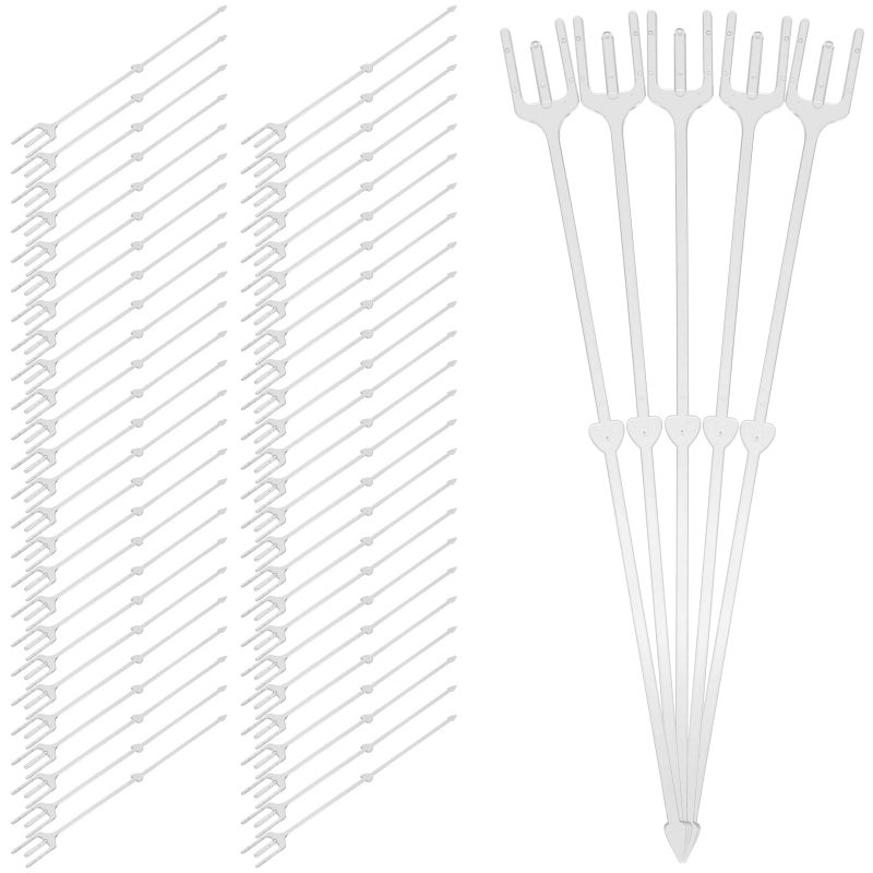 Large Floral Picks 31cm 80pcs Straight Head DIY Bouquet Accessories For Floral Arrangement Crafting - Image 2