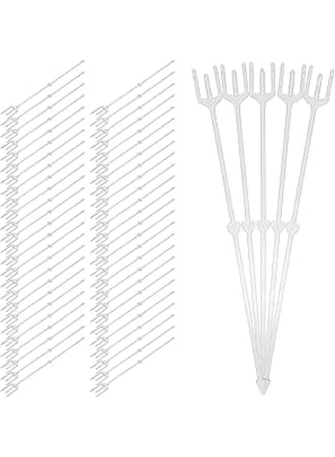 Large Floral Picks 31cm 80pcs Straight Head DIY Bouquet Accessories For Floral Arrangement Crafting - Image 1