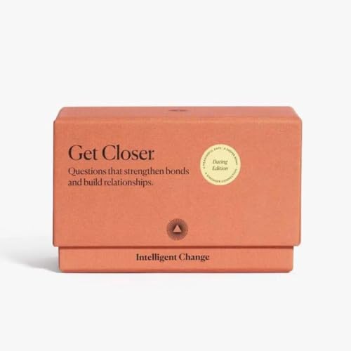 Intelligent Change Get Closer Dating Edition Card Game Conversation Starters  Question and Answer Games  Fun Card Game for Dating Couples Date Night Activity Dating Edition - Image 1