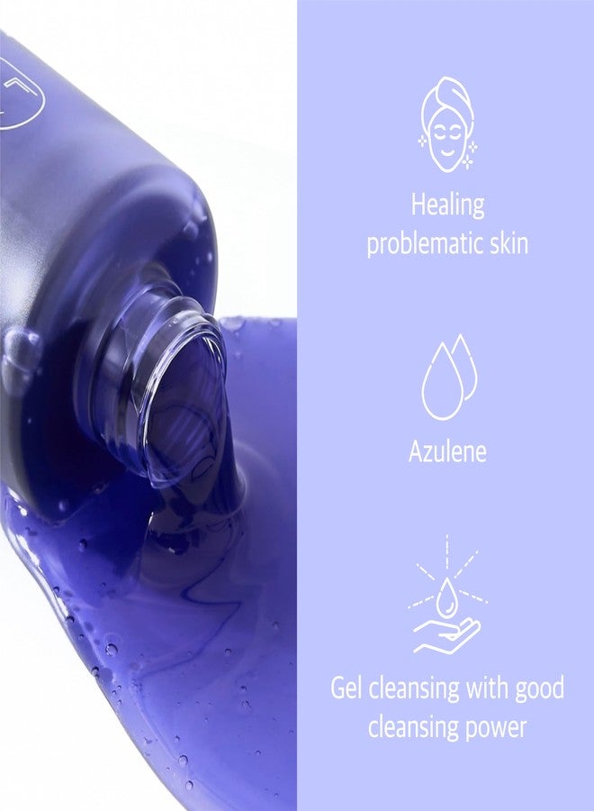 LICORNE Azulene Derma Cleansing, Low pH Calming Face Wash with Natural Guaiazulene, Gentle Gel to Foam Cleanser for Sensitive Skin & Redness Relief, Hydrating Korean Skincare, 6.76 fl oz - Image 2