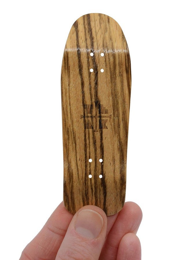 Teak Tuning Erboard Carlsbad Cruiser Deck, Zebrawood - 34Mm X 100Mm - Handmade, Pro Shape & Size - Five Plies Wood Veneer - Includes Prolific Foam Tape - Teak Tuning - Image 4