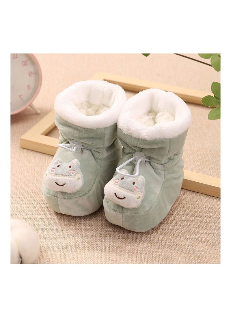 Loquat Suitable For Baby Warm And Comfortable Cotton Shoes 