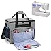 Teamoy Teamoy Sewing Machine Bag, Travel Tote Bag for Most Standard Sewing Machines and Accessories, Gray  - Image 2