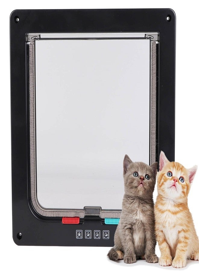 Yoidesu Pet Screen Door 9 x 8 inchs Screen Door Protector Lockable Magnetic SelfClosing Screen for Dogs and Cats up to 28 lb(Black) - Image 5