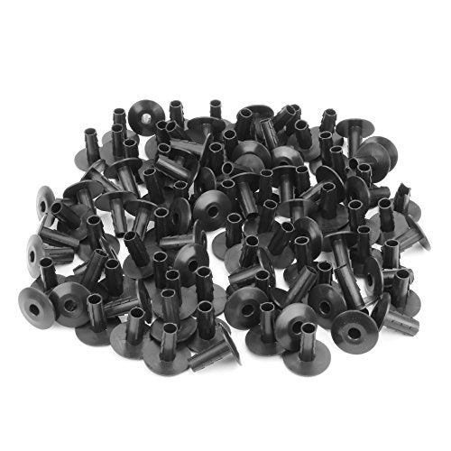 Skywalker Single Feed-Through Cable Bushings (Black / 100 Pieces) - Image 2