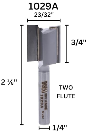 Whiteside Router Bits 1029A Straight Bit with 2332Inch Cutting Diameter and 34Inch Cutting Length - Image 3