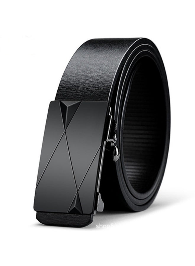Shougu Toothless Automatic Buckle Waist Belt Buckle Belt For Men 