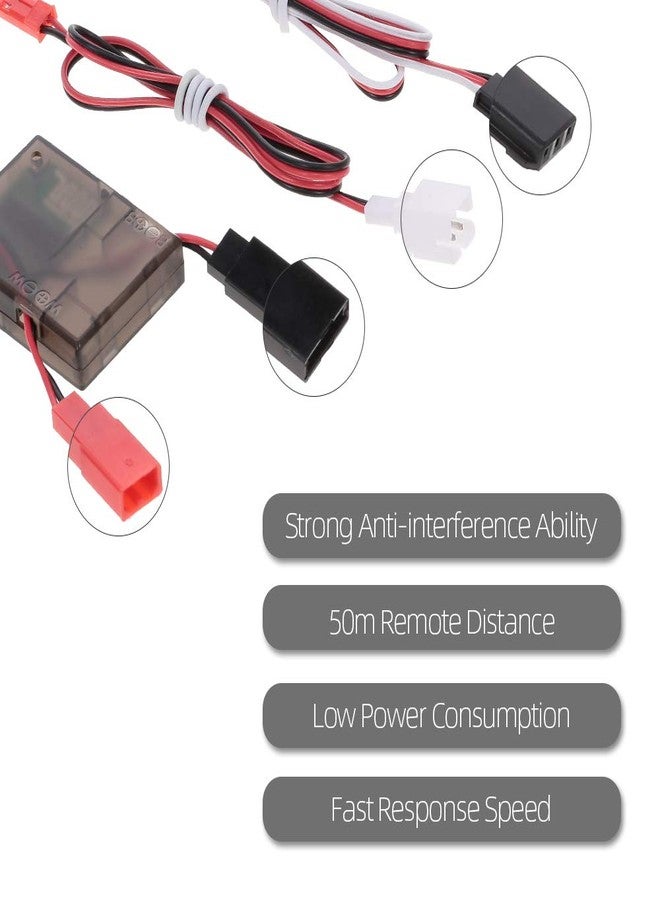 GoolRC Wireless Winch Remote Controller with Receiver Replacement for 1/10 Traxxas Axial Tamiya RC4WD HPI Redcat RC Crawler Car - Image 5