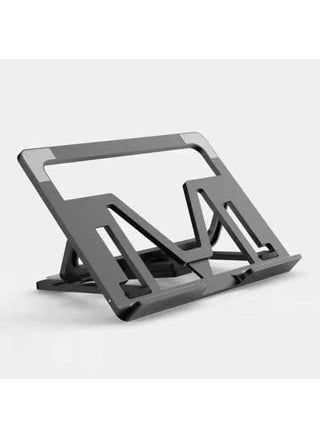 KPS Adjustable Pad Laptop Stand FoldablePortable for All laptops and Tablet Premium ABS Material Tabletop Stand Metal Alloy and Ergonomic Design Stable Base Folding Desktop Stand Pack of 1