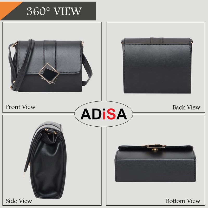 ADISA حقيبة كتف للسيدات والفتيات لحفلات السهرات - Image 3