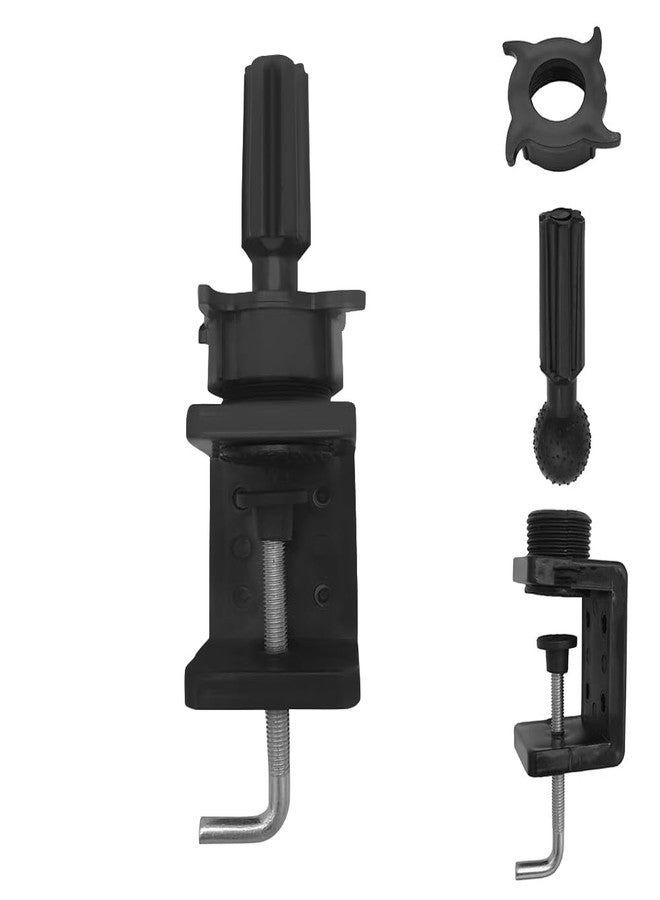 بلوشيا حامل أسود من BLUSHIA، حامل رأس مانيكان تجميلي، مشبك حامل شعر مستعار (عبوة من قطعة واحدة) - Image 2