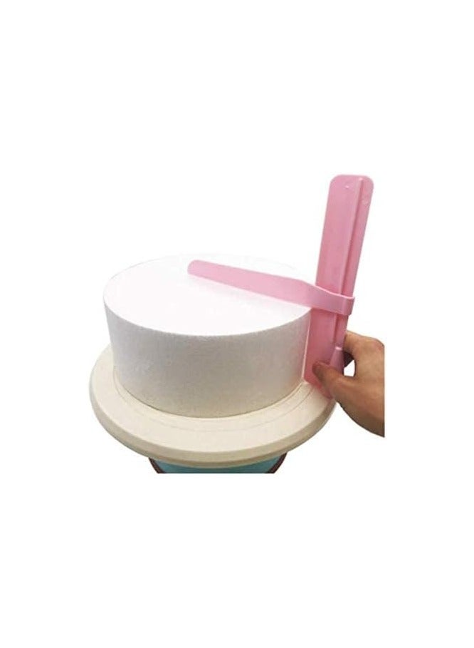 Cool Baby 2 Pack Adjustable Cake Scraper Smoother, Fondant Cream Spatula Cake Edge Side Decorating Tools for DIY Baking Wedding Birthday Cake Mold - Image 2