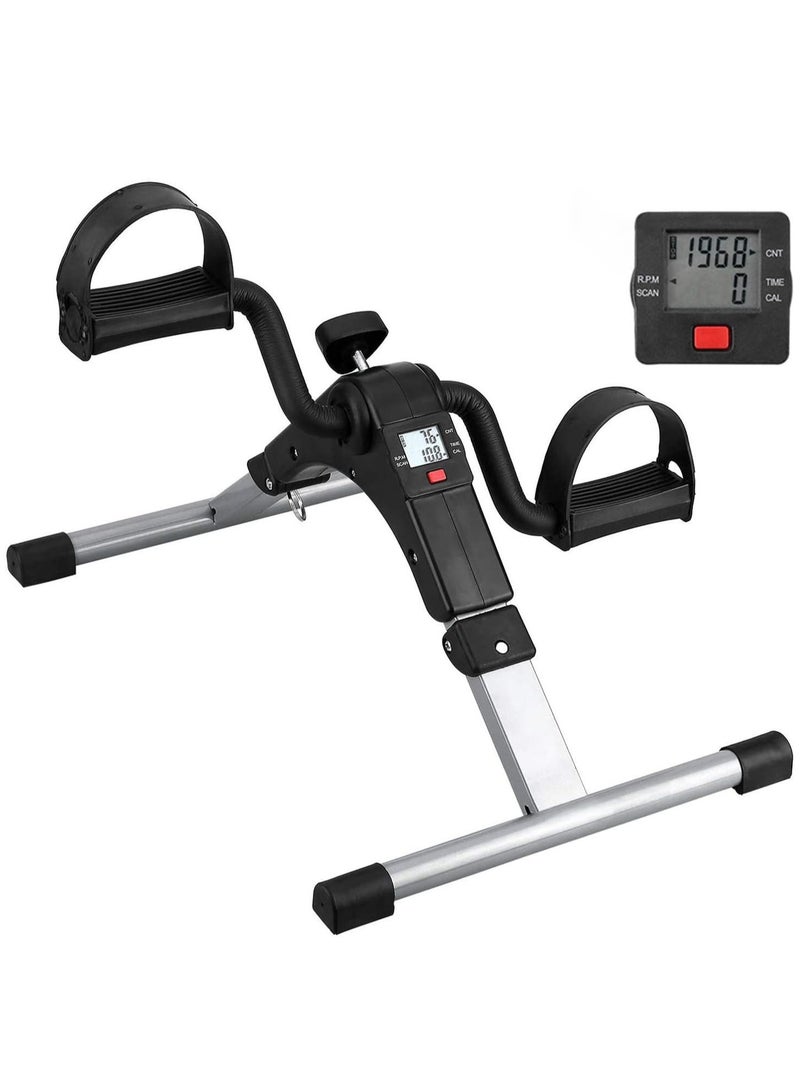 عجلة للتمارين المنزلية صغيرة لتمارين الرجل والذراع وقابلة للطي مزوده بشاشة LCD - Image 1