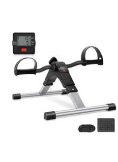 Generic Folding Mini LCD Exercise Bike Portable Arm Leg Resistance Cycle Pedal Exerciser  - Image 3