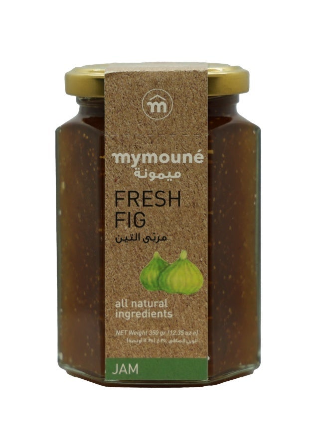MYMOUNE Fresh Fig Jam 350g | Natural, No Artificial Additives | Premium Lebanese Fig Jam - Image 1