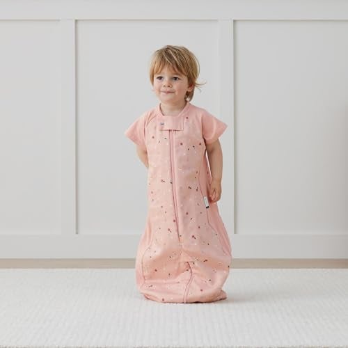 ergoPouch Sleep Suit Bag 10 TOG Baby Sleep Sack Wearable Blanket 2in1 Convertible Sack to Suit with Legs for Safe Movement Regulates Temperature Overnight Unisex 824 Months Daisies - Image 3