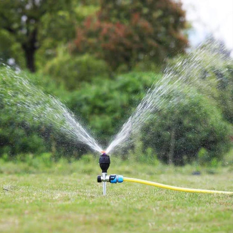 360 Degree Rotating Zinc Alloy Lawn Sprinkler For Garden Yard Irrigation And Cooling - Image 4