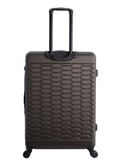 Discovery Discovery Reptile ABS Hardshell Large Check-In Luggage Khaki, Durable Lightweight Expandable Suitcase, 4 Double Wheel With TSA Lock Trolley Bag (28 Inch).  - Image 3