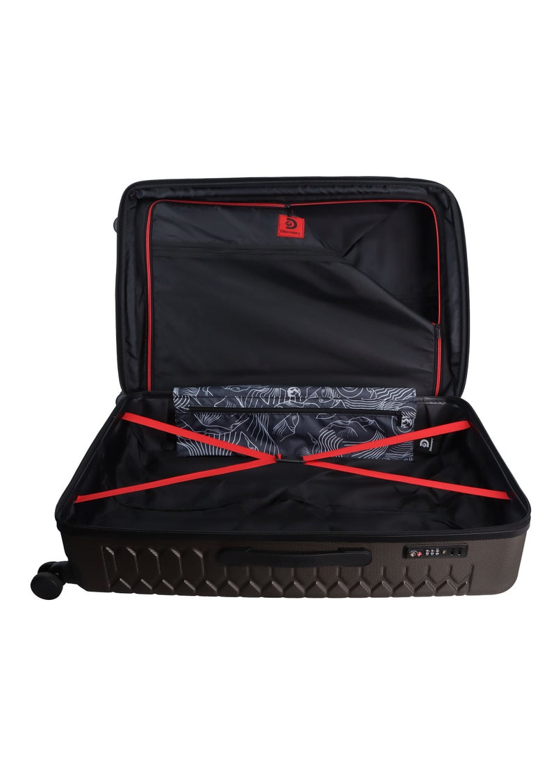 Discovery Reptile ABS Hardshell Large Check-In Luggage Khaki, Durable Lightweight Expandable Suitcase, 4 Double Wheel With TSA Lock Trolley Bag (28 Inch). - pzsku/Z85C49EFEBD0BF675B467Z/45/_/1720611967/abbcb1a4-f8f3-490b-8bf1-49d1a82e1a2a