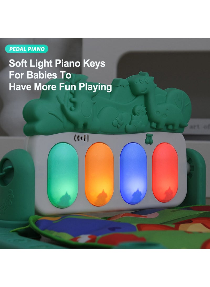 MaBaby Baby Gym Play Mats Baby Toys Tummy Time Mat Toys Musical Activity Center for Newborn Infant Toys Piano Baby Play Mat Music Light Newborn Infant Gifts for Baby Toys - Image 4