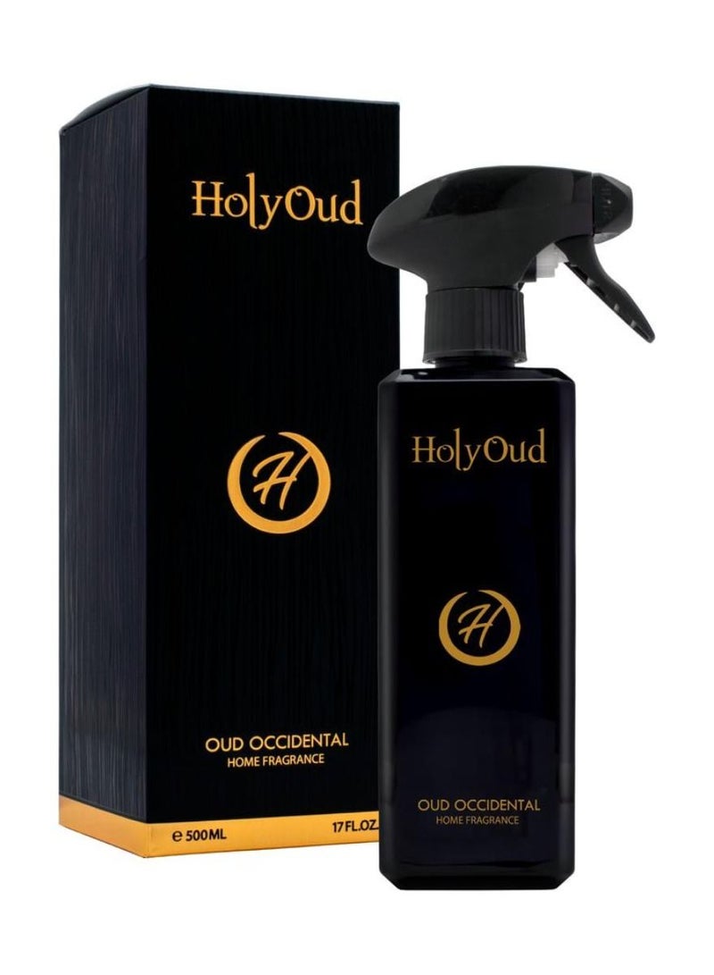 Holy Oud Oud Occidental Home Fragrance Office Air Freshener Living Bed Room Deodorizer Spray 500ml - Image 1