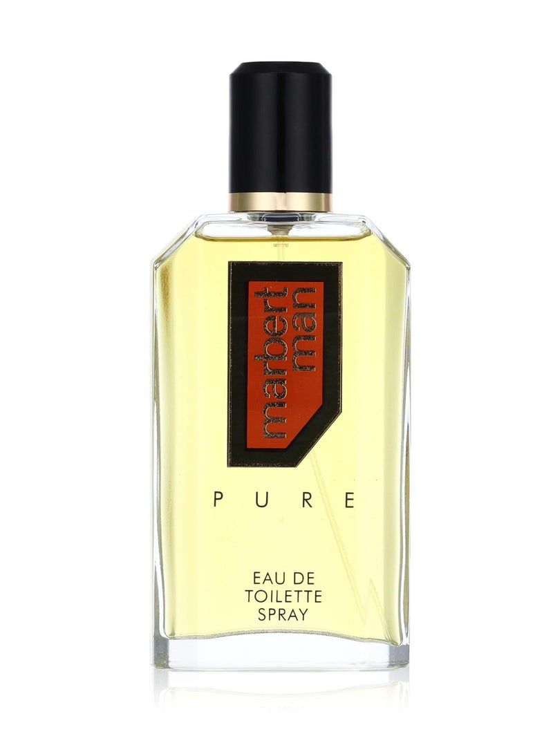 marbert man Marbert Pure Eau de Toilette Spray for Men, 125 ml - Image 1