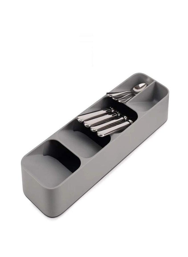 Drake Kitchen Cutlery Organizer Storage Plastic Rack Tray Drawer Organiser For Spoons,Forks,Knives - Image 1