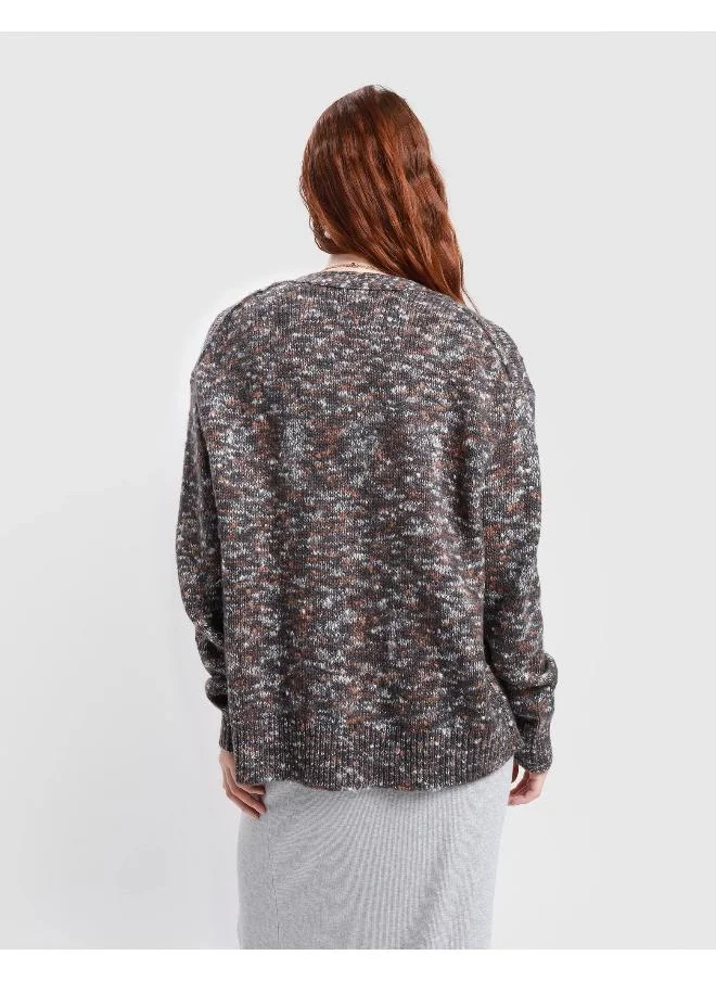 آري من امريكان ايجل Oversized Button Down Cardigan Sweater