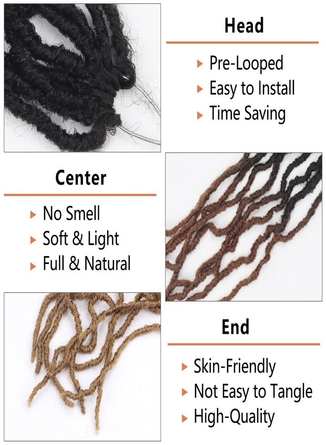 Vemet Soft Locs 30 Inch Synthetic 8 Packs Faux Locs Pre Looped Curly Wavy Crochet Hair For Hair Extensions - Image 2