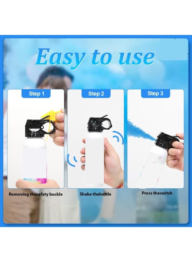 عبوة من 2 من أجهزة الكشف عن جنس المولود | حفل الكشف عن جنس المولود | فعاليات الحفلات (أزرق في أسطوانة بيضاء) - Image 2