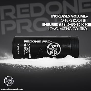 Redone Hair Styling Powder Wax 20gr Adds Volume and Styling Hair Powder Strong Hold Matte Finish Texturising Volumizing Thickening Dust Powder Restylable - Image 3