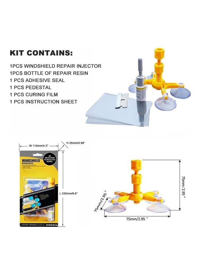 NIBEMINENT Windshield Repair Kit - Image 1