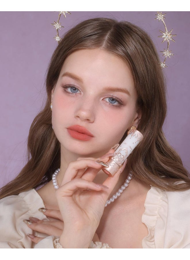 Flower Knows Little A Matte Lipstick - 3.5g, Waterproof, Long-lasting, Matte Finish (C02 Fantasia – Warm Rose)  - Image 2