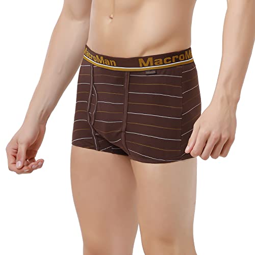 MacroMan Men's Cotton Trunks (Pack of 5) (RVBMMRTSTDP511TRUE_100 Cm and Print May Vary_100 CM) - Image 3