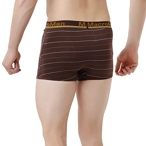MacroMan Men's Cotton Trunks (Pack of 5) (RVBMMRTSTDP511TRUE_100 Cm and Print May Vary_100 CM) - Image 4