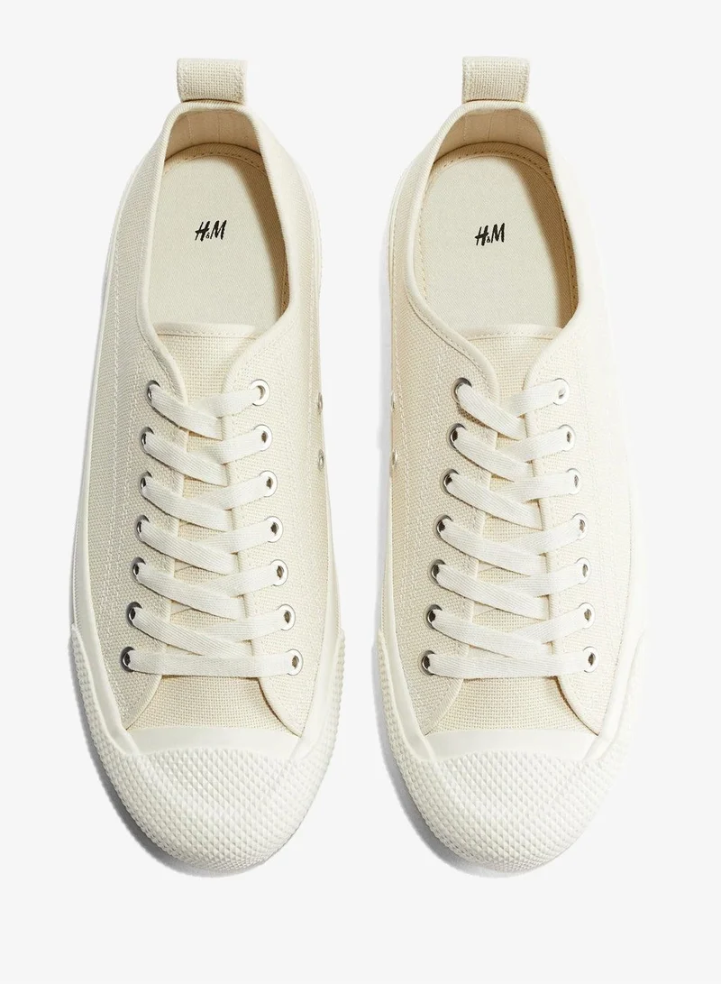 H&M Canvas trainers