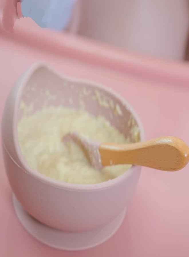 DODHAR Silicone Baby Bowls with Spoon, Baby Feeding Set Suction Bowls for Kids Toddlers -BPA Free-Baby Dishes Utensils (Green) - Image 5