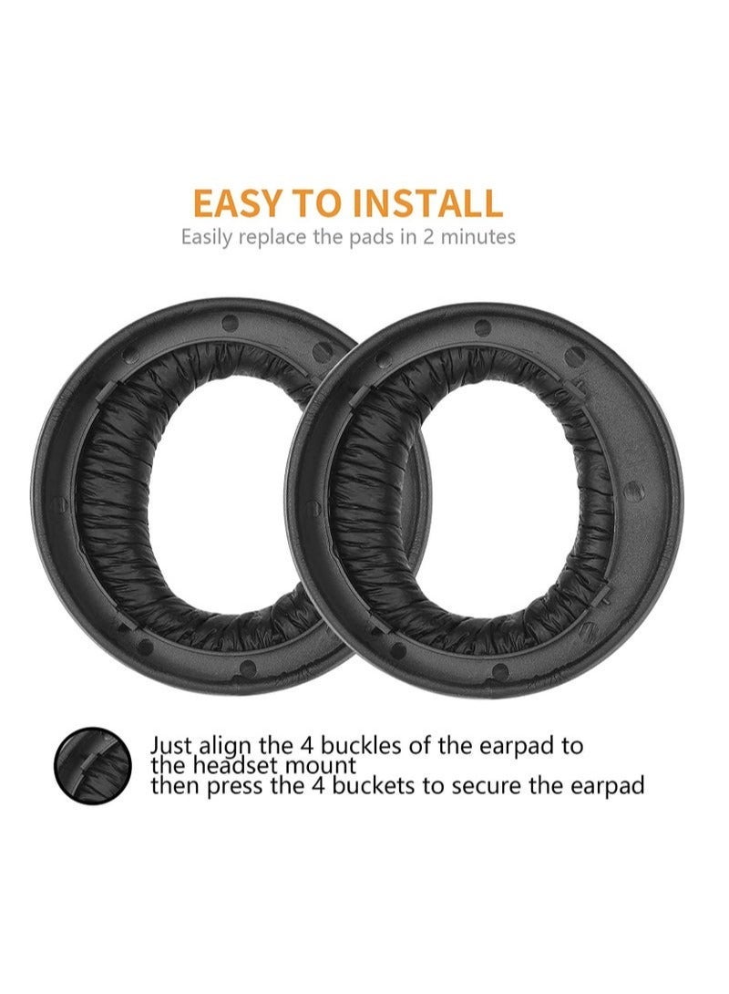 PS5 Headset Earpads Cooling Gel Pulse 3D Wireless Ear Pads Cushions Replacement for Sony Playstation 5/PS5/Pulse 3D Wireless Gaming Headset, Soft and Comfortable Ear Cups Accessories (Black) - Image 5