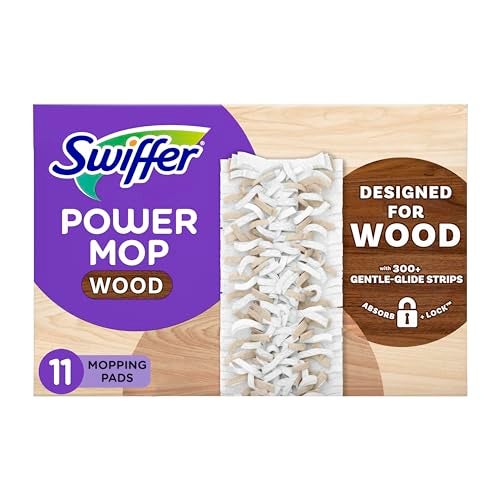 Swiffer وسادة تنظيف الأرضيات من سوفر باورموب لإعادة التعبئة 11 قطعة