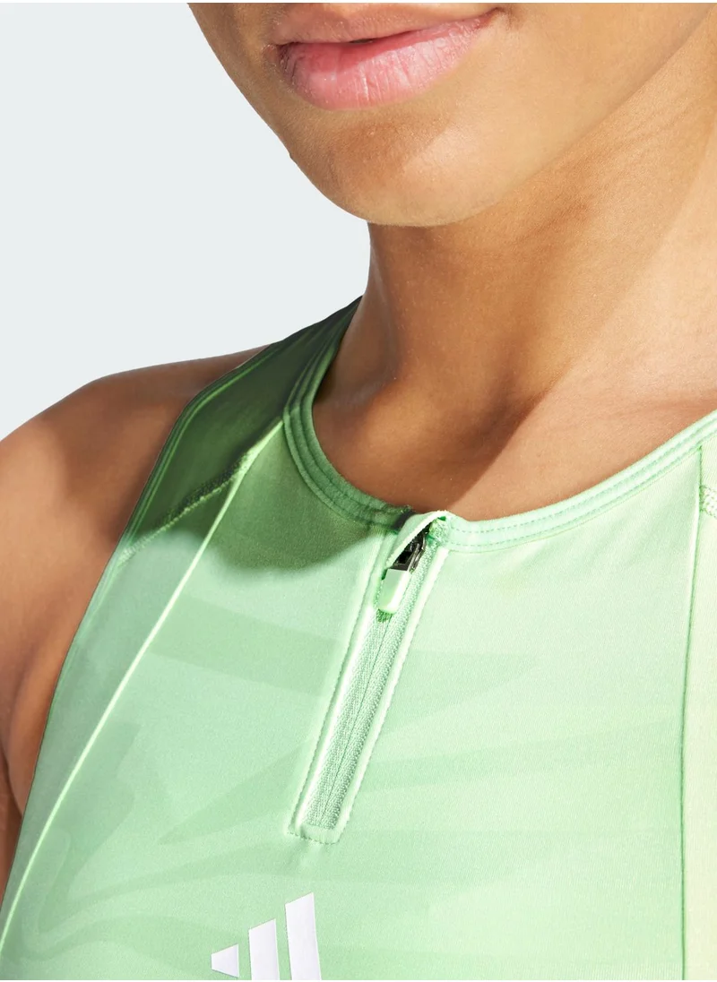 Adidas Powerimpact Medium Support Techfit All Over Printed Bra