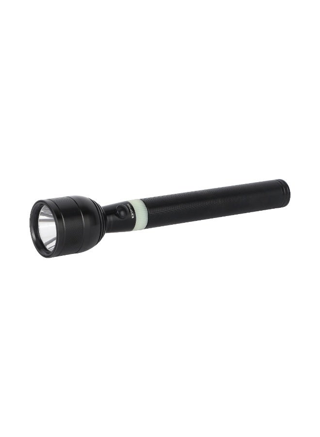 Krypton Rechargeable LED Flashlight KNFL5451 – Pack of 3 | 5000mAh Li-Ion Battery | CREE LED | 4 Hours Runtime | Unbreakable Lens | Aircraft Aluminum Alloy | Indoor & Outdoor | Black | Lifetime LED Warranty - Image 4