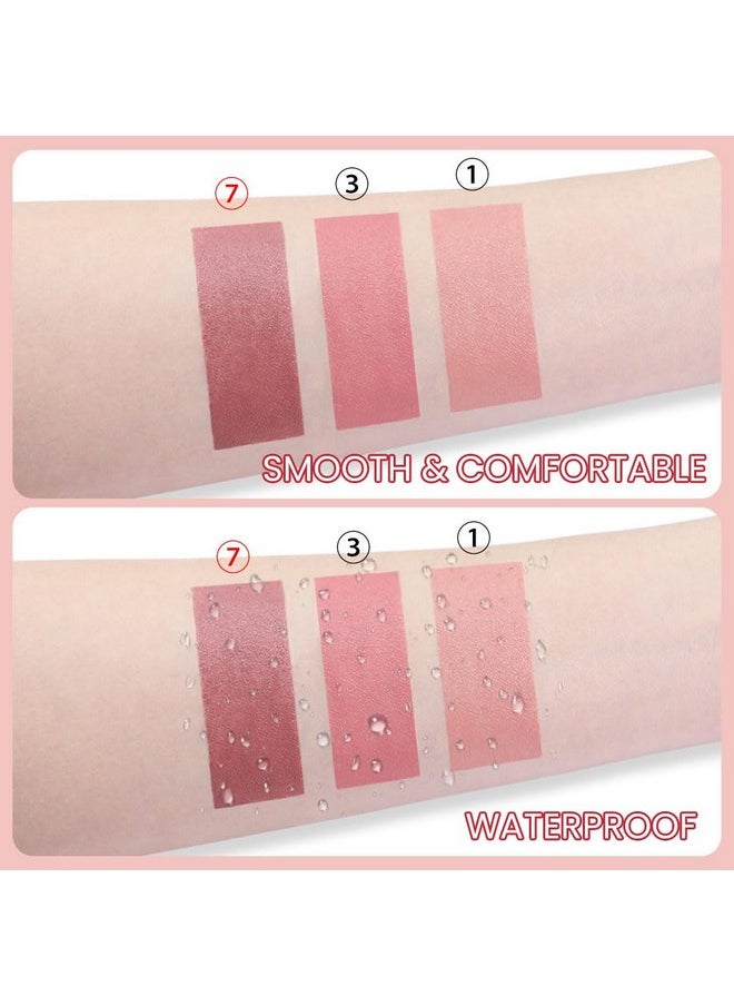 BINGBRUSH - BINGBRUSH Crayon Matte Longwear Lipstick Pack Set,Moisture Smooth Color Stick Ultimate Lip Crayon for Makeup Collection - Waterproof Velvet Lipgloss Lip Stain (07#) - Image 1